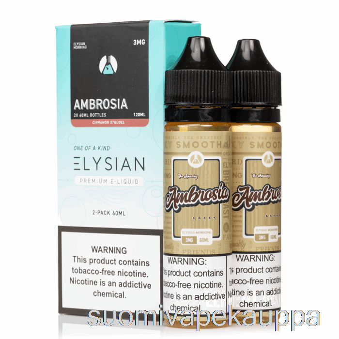 Vape Nesteet Ambrosia - Elysian Labs E-neste - 120ml 0mg